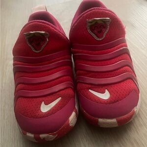 Nike Kids Pink and Red Sneakers